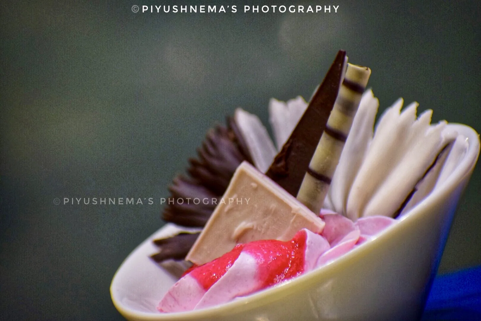 Ice cream and wafer stack — photography by Nemora